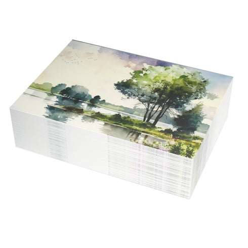 Summer Day by the Lake - Fine Art Greeting Cards